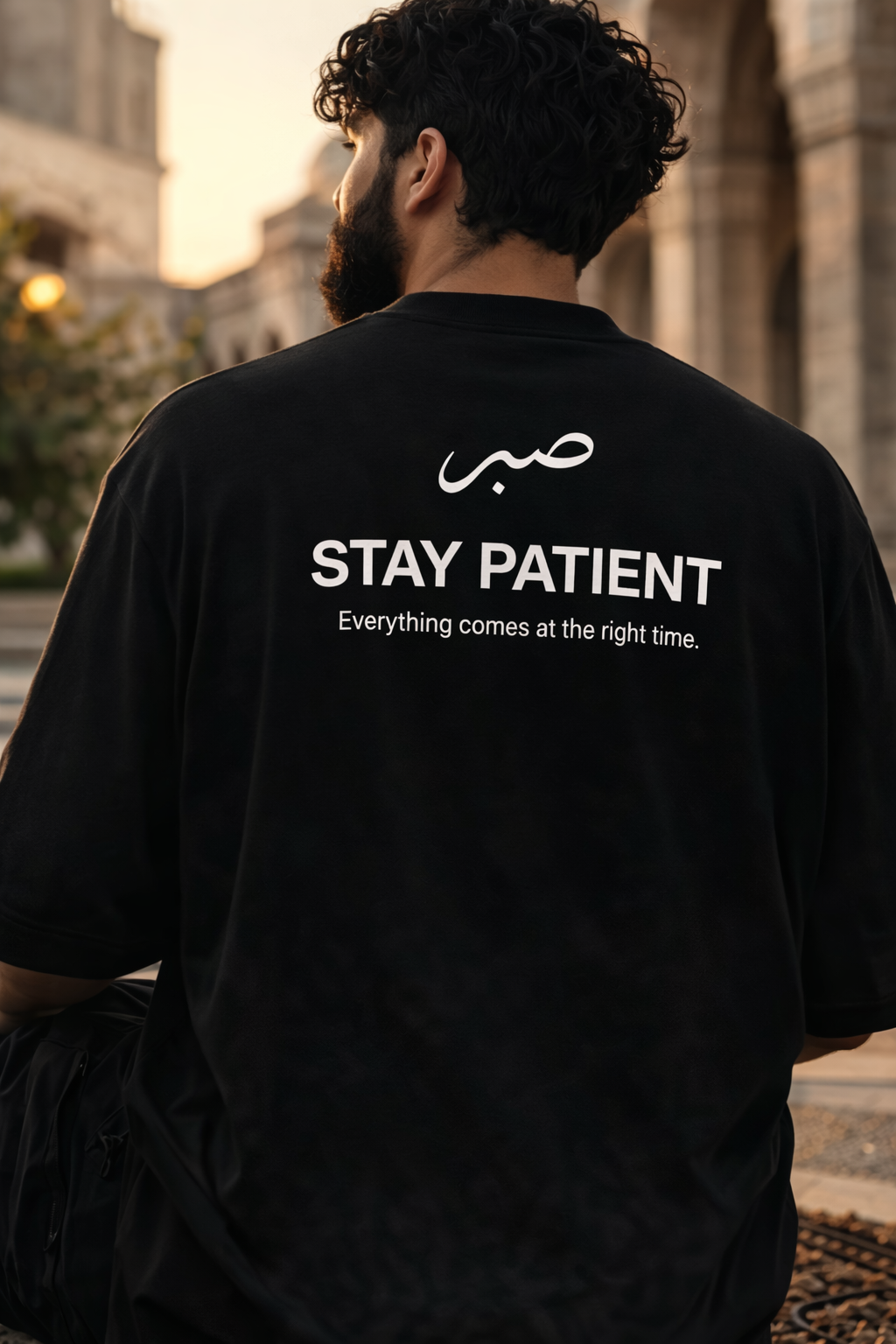 Oversize T-Shirt  Stay patient