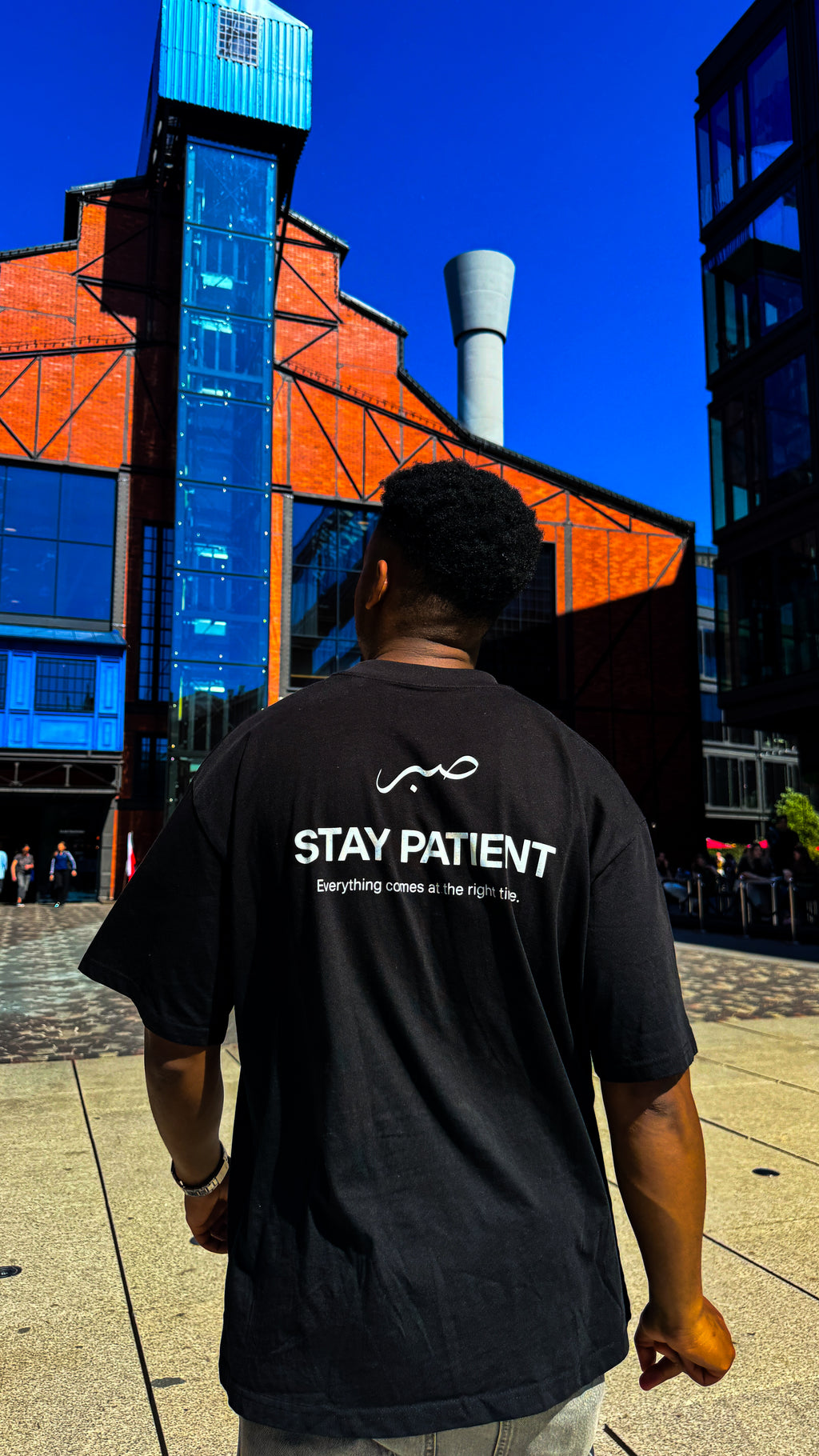 Oversize T-Shirt  Stay patient